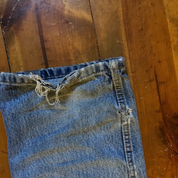 Levi’s 505 size 31x32 heavily worn - Picture 5 of 6